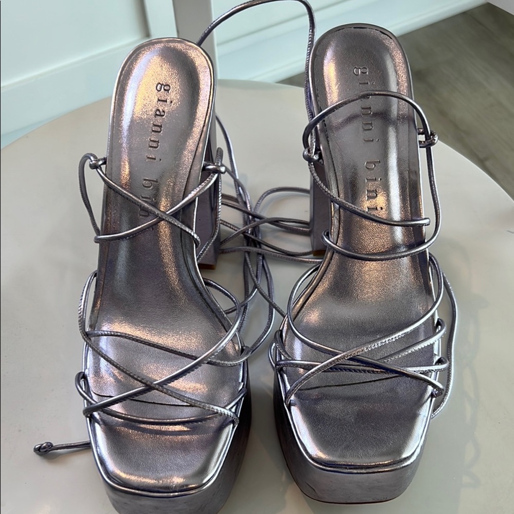 Gianni Bini Silver Women's Shoes